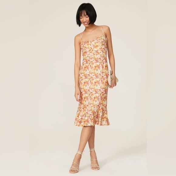 HUTCH NWT Selene Midi Dress L - Picture 2 of 10